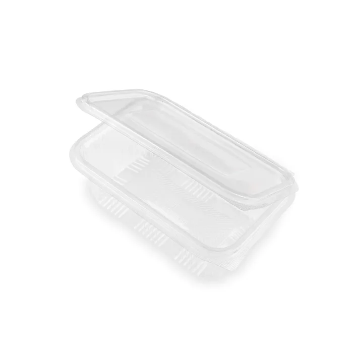 1000CC CLEAR HINGED PLASTIC CONTAINERS HD
