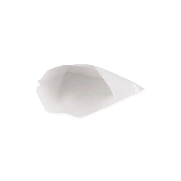 6" x 4" White Paper Bag